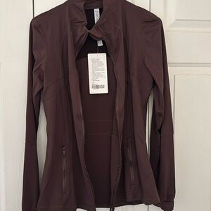 worn once tag taken off before lululemon define jacket espresso